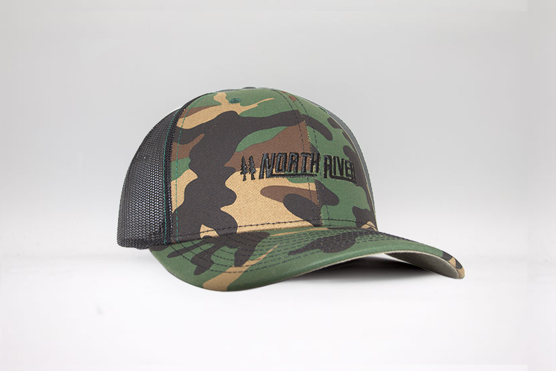 North River Richardson 112 Green Camo_Black Hat