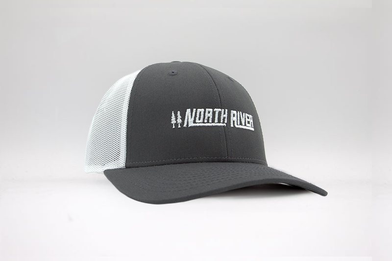 North River Richardson 115 Charcoal_White Hat